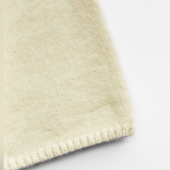 Knit beanie soft ecru - Picture 3 of 4